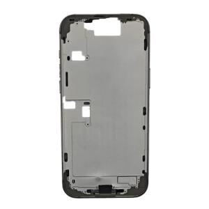 Mid-Frame Housing with Small Parts Pre-Installed Compatible for Apple iPhone 16 Pro Max - Natural Titanium