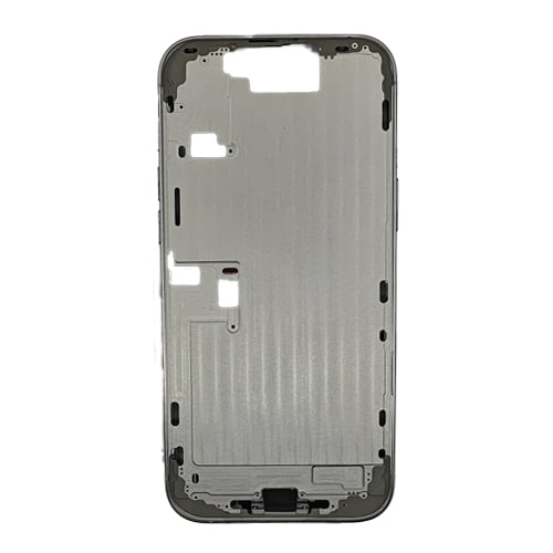 Mid-Frame Housing with Small Parts Pre-Installed Compatible for Apple iPhone 16 Pro Max - White Titanium