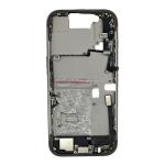 Mid-Frame Housing with Small Parts Pre-Installed Compatible for Apple iPhone 16 Pro - Natural Titanium