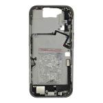 Mid-Frame Housing with Small Parts Pre-Installed Compatible for Apple iPhone 16 Pro - White Titanium