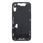 Mid-Frame Housing with Small Parts Pre-Installed Compatible for Apple iPhone 16e (International Version) - Black