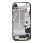 Mid-Frame Housing with Small Parts Pre-Installed Compatible for Apple iPhone 16e (International Version) - White