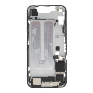 Mid-Frame Housing with Small Parts Pre-Installed Compatible for Apple iPhone 16e (International Version) - White