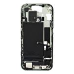 Mid-Frame Housing with Small Parts and Battery Pre-Installed Compatible for Apple iPhone 15 (PULL / A) - Green