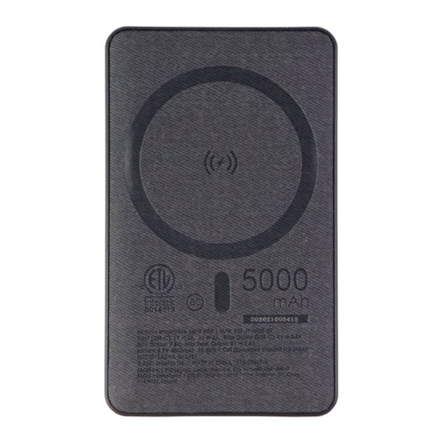 Mophie Snap+ Magnetic 5000mAh Portable Charger Fast Wireless Charging with Magnetic Ring & USB-C Cable