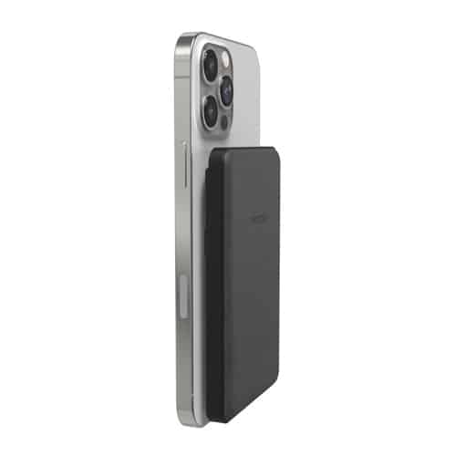 Mophie Snap+ Magnetic 5000mAh Portable Charger Fast Wireless Charging with Magnetic Ring & USB-C Cable