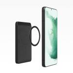 Mophie Snap+ Magnetic 5000mAh Portable Charger Fast Wireless Charging with Magnetic Ring & USB-C Cable
