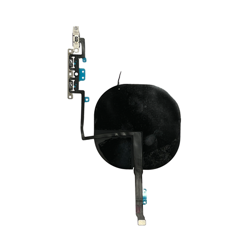 NFC Wireless Charging Flex with Power and Volume Flex Pre-Installed Compatible for iPhone 11 Pro Max