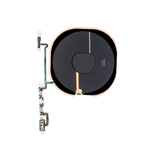 NFC Wireless Charging Flex with Power and Volume Flex Pre-Installed Compatible for iPhone X