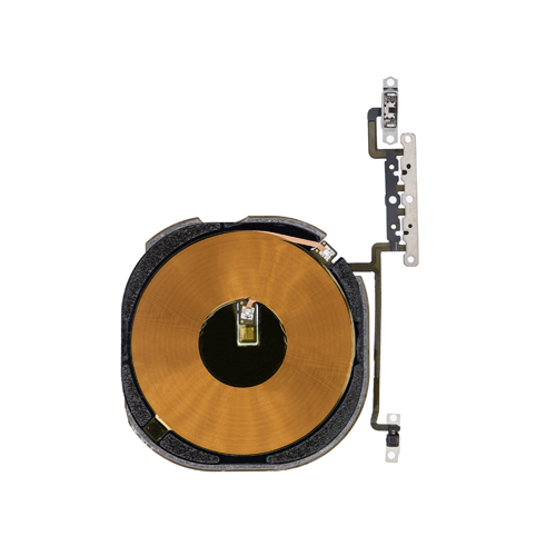 NFC Wireless Charging Flex with Power and Volume Flex Pre-Installed Compatible for iPhone XS