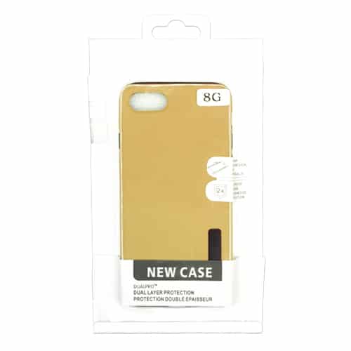 New Dual Protection Case for Apple iPhone 7/8/SE (2020)/SE (2022) - Gold