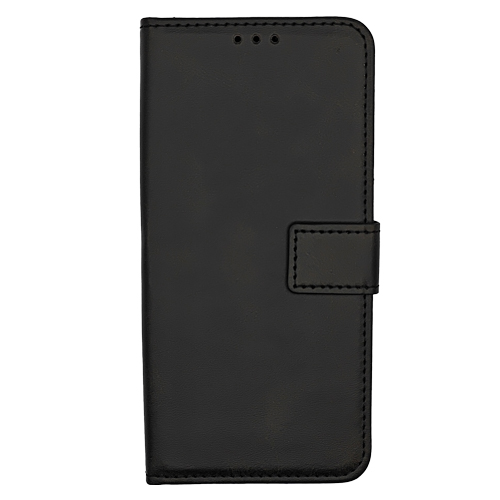 PU Leather Wallet Case for LG K32 / K22 - Black