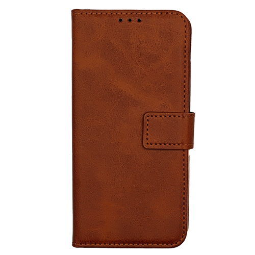 PU Leather Wallet Case for Samsung Galaxy A16 - Brown