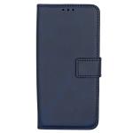 PU Leather Wallet Case for Moto G Stylus 5G (2025) - Navy Blue