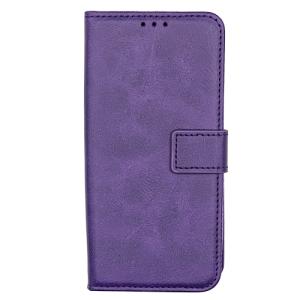 PU Leather Wallet Case for Apple iPhone 16e / 17e - Purple
