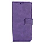 PU Leather Wallet Case for Samsung Galaxy S25 Edge - Purple