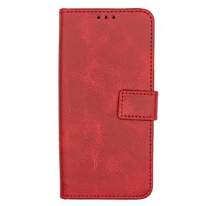 PU Leather Wallet Case for Samsung Galaxy A33 - Red