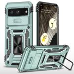 New Military Case with Ring Kickstand for Google Pixel 8a - Alpine Green