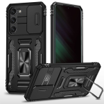 New Military Case with Ring Kickstand for Samsung Galaxy A35 / A55 - Black