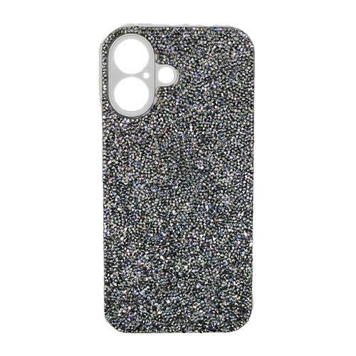 New Premium Shiny Case for Apple iPhone 16 Plus - Silver