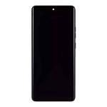 OLED Assembly With Frame Compatible for Motorola Moto Edge 50 Pro (XT2403 / 2024) (Refurbished) - Black Beauty
