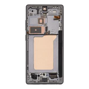 Service Pack - Battery and OLED Assembly With Frame Compatible For Samsung Galaxy S25 Ultra 5G - Titanium Jet Black