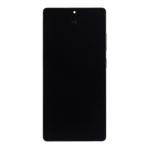 Service Pack - OLED Assembly With Frame Compatible For Samsung Galaxy S25 Ultra 5G - Titanium Jet Black