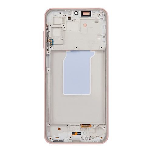 OLED Assembly With Frame Compatible Samsung for Galaxy A26 5G (A266 / 2025) (Refurbished) - Peach Pink