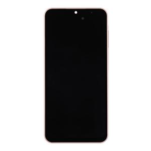 OLED Assembly With Frame Compatible Samsung for Galaxy A26 5G (A266 / 2025) (Refurbished) - Peach Pink