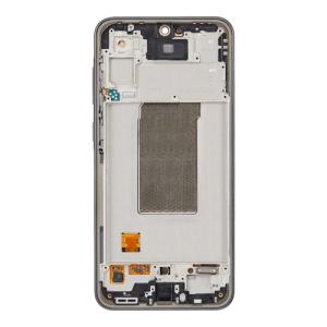 OLED Assembly With Frame Compatible Samsung for Galaxy A36 5G (A366 / 2025) (Premium) - Black