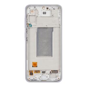 OLED Assembly With Frame Compatible Samsung for Galaxy A36 5G (A366 / 2025) (Refurbished) - Lavender