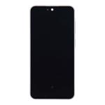 OLED Assembly With Frame Compatible Samsung for Galaxy A36 5G (A366 / 2025) (Refurbished) - Lavender