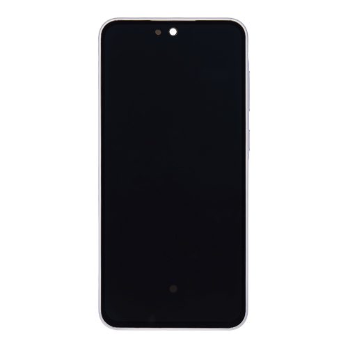 OLED Assembly With Frame Compatible Samsung for Galaxy A36 5G (A366 / 2025) (Refurbished) - Lavender