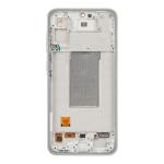 OLED Assembly With Frame Compatible Samsung for Galaxy A36 5G (A366 / 2025) (Refurbished) - Lime