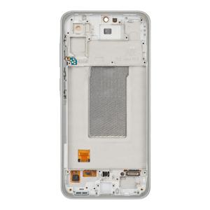 OLED Assembly With Frame Compatible Samsung for Galaxy A36 5G (A366 / 2025) (Refurbished) - Lime