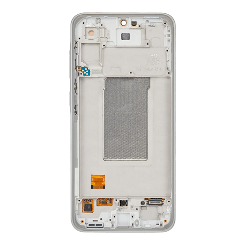 OLED Assembly With Frame Compatible Samsung for Galaxy A36 5G (A366 / 2025) (Refurbished) - Lime