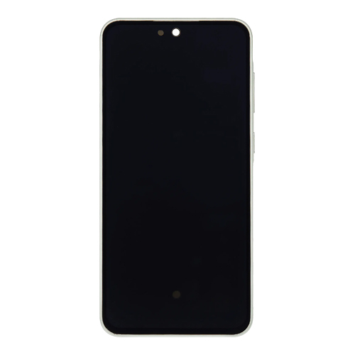 OLED Assembly With Frame Compatible Samsung for Galaxy A36 5G (A366 / 2025) (Refurbished) - Lime