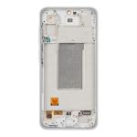 OLED Assembly With Frame Compatible Samsung for Galaxy A36 5G (A366 / 2025) (Refurbished) - White