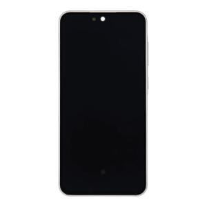OLED Assembly With Frame Compatible Samsung for Galaxy A36 5G (A366 / 2025) (Refurbished) - White