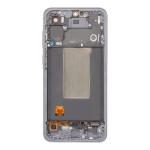 OLED Assembly With Frame Compatible Samsung for Galaxy A56 5G (A566 / 2025) (Premium) - Graphite