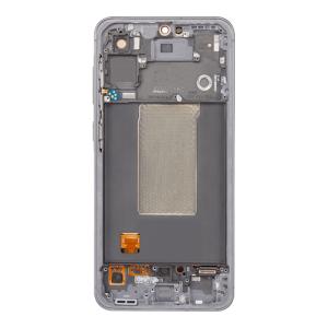 LCD Assembly With Frame Compatible Samsung for Galaxy A56 5G (A566 / 2025) (Aftermarket) - Graphite