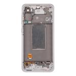 OLED Assembly With Frame Compatible Samsung for Galaxy A56 5G (A566 / 2025) (Refurbished) - Pink