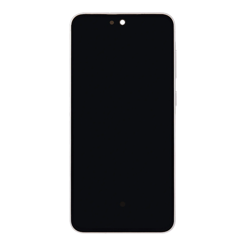 OLED Assembly With Frame Compatible Samsung for Galaxy A56 5G (A566 / 2025) (Refurbished) - Pink