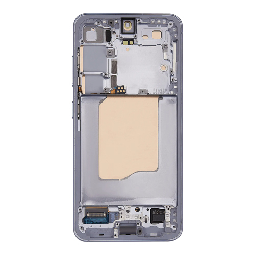 Service Pack - Battery and OLED Assembly With Frame Compatible Samsung for Galaxy S25 5G - Icy Blue