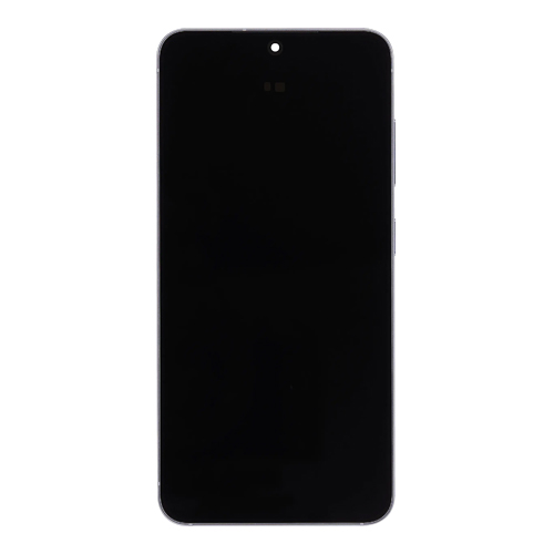 Service Pack - Battery and OLED Assembly With Frame Compatible Samsung for Galaxy S25 5G - Icy Blue