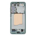Service Pack - Battery and OLED Assembly With Frame Compatible Samsung for Galaxy S25 5G - Mint