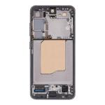 Service Pack - Battery and OLED Assembly With Frame Compatible Samsung for Galaxy S25 5G - Silver Shadow