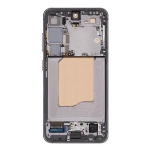 Service Pack - Battery and OLED Assembly With Frame Compatible Samsung for Galaxy S25 5G - Silver Shadow