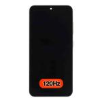 OLED Assembly With Frame Compatible Samsung for Galaxy S25 FE 5G (Premium) (120Hz) - Jetblack