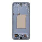 OLED Assembly With Frame Compatible Samsung for Galaxy S25 FE 5G (Premium) (120Hz) - Jetblack